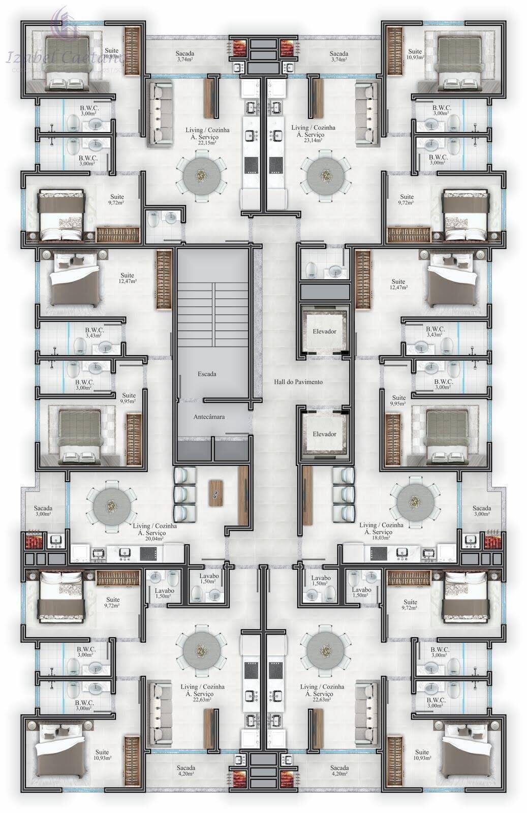 Apartamento, 2 quartos, 62 m² - Foto 11
