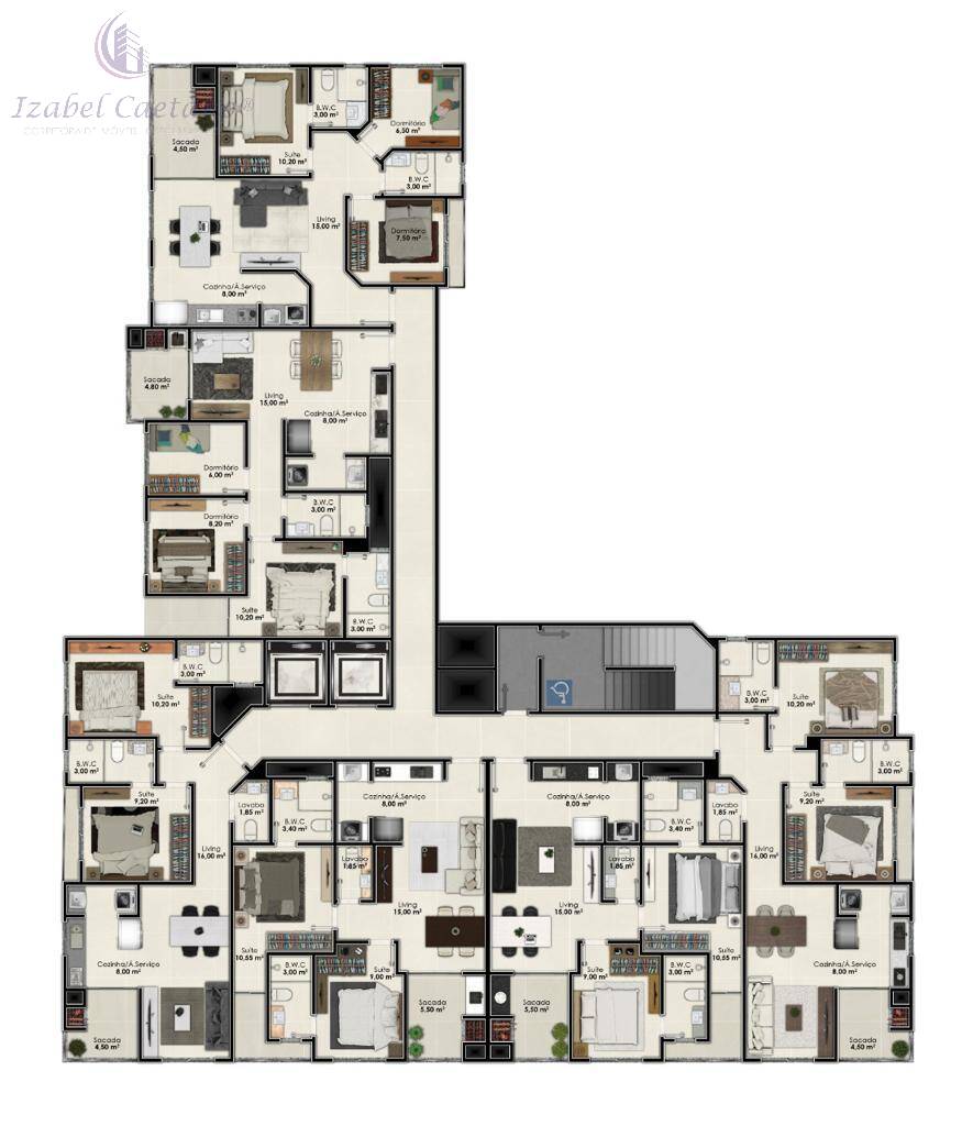 Apartamento, 2 quartos, 66 m² - Foto 17