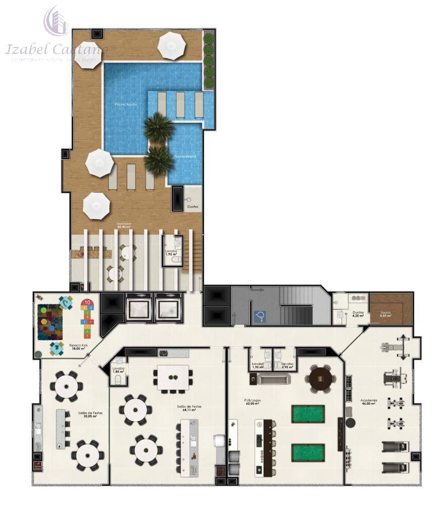 Apartamento, 2 quartos, 66 m² - Foto 8