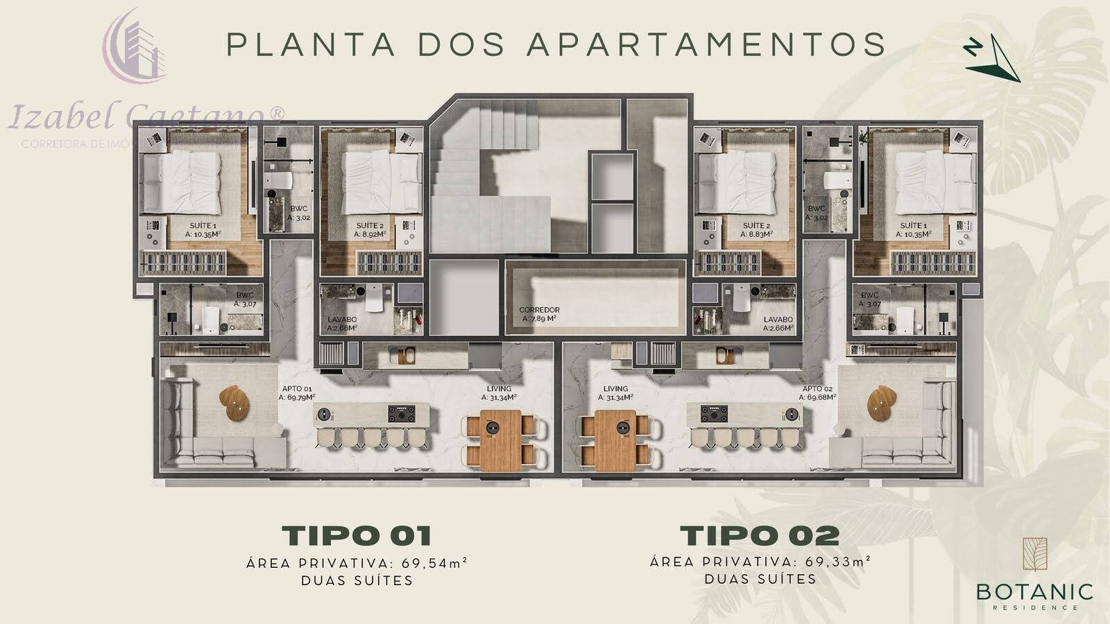 Apartamento, 2 quartos, 69 m² - Foto 14