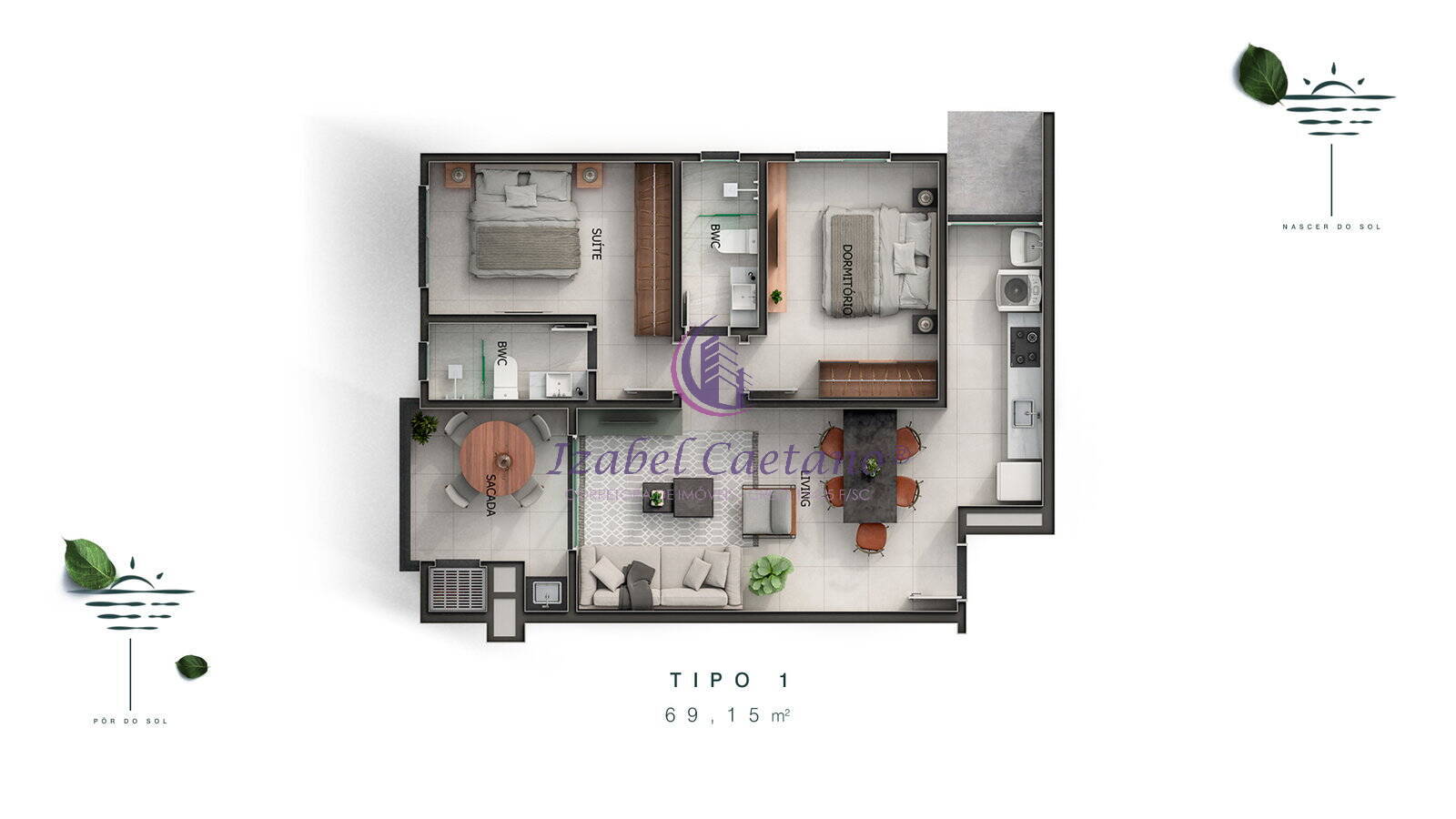 Apartamento, 2 quartos, 69 m² - Foto 19