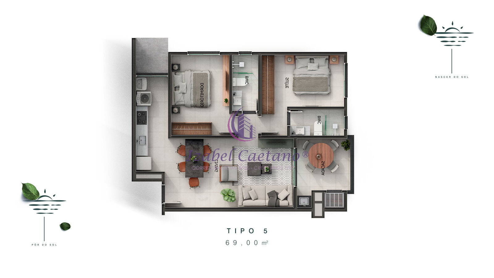 Apartamento, 2 quartos, 69 m² - Foto 20