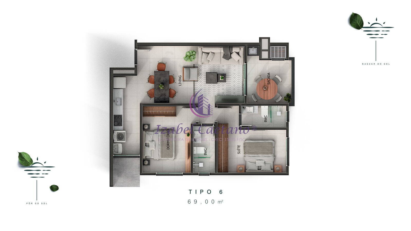 Apartamento, 2 quartos, 69 m² - Foto 18