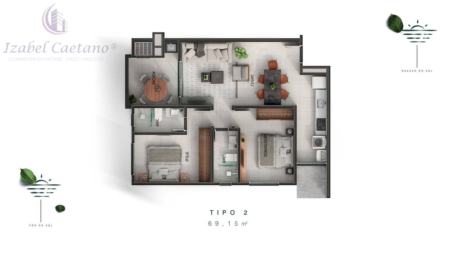Apartamento, 2 quartos, 69 m² - Foto 22